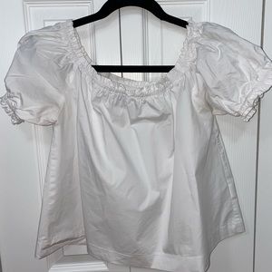 White Blouse with puff sleeves